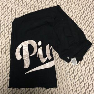 Vs Pink black boyfriend sweatpants